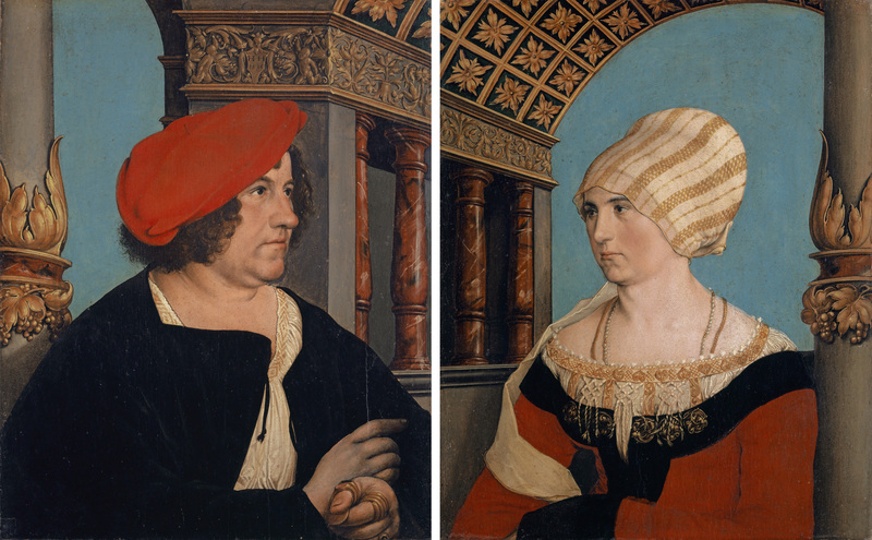 Das Doppelporträt des Ehepaars Meyer-Kannengiesser ist eines der ersten Bilder, das Hans Holbein d. J. in Basel schuf. Es entstand 1516 anlässlich der Wahl Meyers zum Basler Bürgermeister. Meyer war der erste Bürgermeister, der nicht aus dem Adel stammte, sondern aus einer Zunft kam.