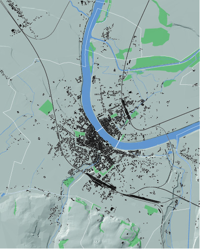 1862 konzentrierte sich die Besiedelung hauptsächlich auf das Gebiet innerhalb der Stadtmauern. Noch war Kleinhüningen im Nordosten ein eigenständiges Dorf ausserhalb der städtischen Siedlung. Vereinzelt gab es Häuser den Ausfallstrassen entlang. Auf dem Plan von 1862 lassen sich auch einige Landsitze erkennen, etwa auf dem Gebiet des späteren Gundeldingerquartiers oder unterhalb des Kleinbasler Zentrums. Als neue Phase der Stadterweiterung gilt die Zeit zwischen 1860 und 1880. Gebaut wurde nun ausserhalb der ehemaligen Stadtmauern bis hin zur neuen Eingrenzung, die von den Eisenbahnlinien vorgegeben wurde. Auf dem Plan von 1913 ist die Stadt über die Eisenbahnlinien hinausgewachsen. Parallel zur Zunahme von Wohnhäusern hatten sich auch die gewerblichen und industriellen Nutzungen ausgebreitet. Ebenso gewachsen war die städtische Infrastruktur, zu der nebst neuen Friedhöfen, Brücken oder etwa der Gasfabrik auch Grünanlagen und Parks gehörten. Bei der Grenze nach Binningen reichte der städtische Siedlungsraum bis an die Kantonsgrenze, der Übergang zur Vorortsgemeinde war ein fliessender geworden.