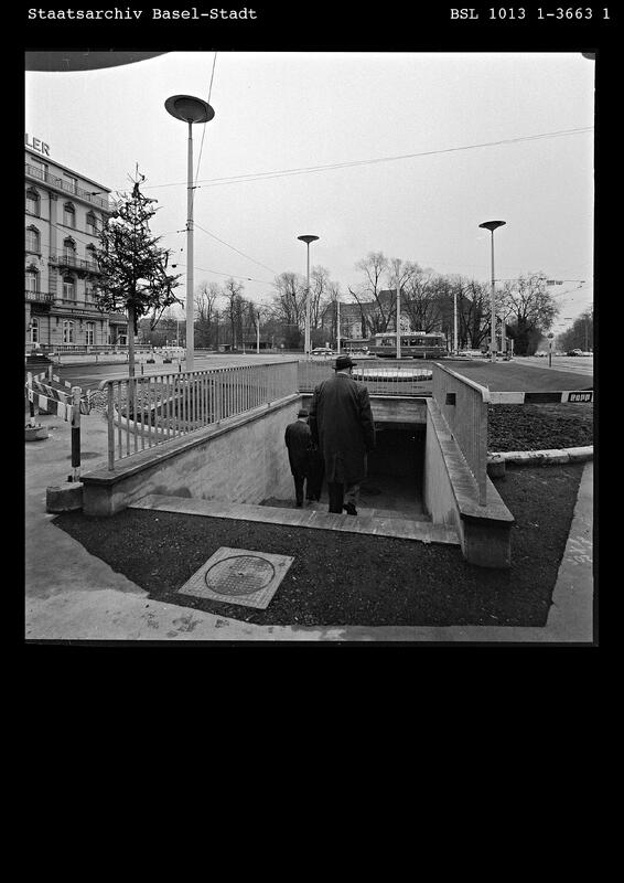 Unterführung Centralbahnplatz.